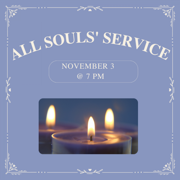 All Souls Service Nov. 3 @ 7 pm