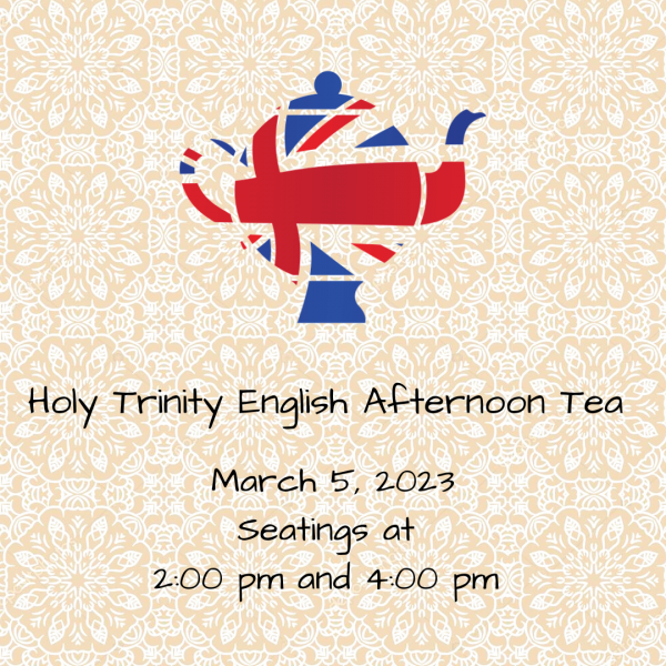English Afternoon Tea - March 5