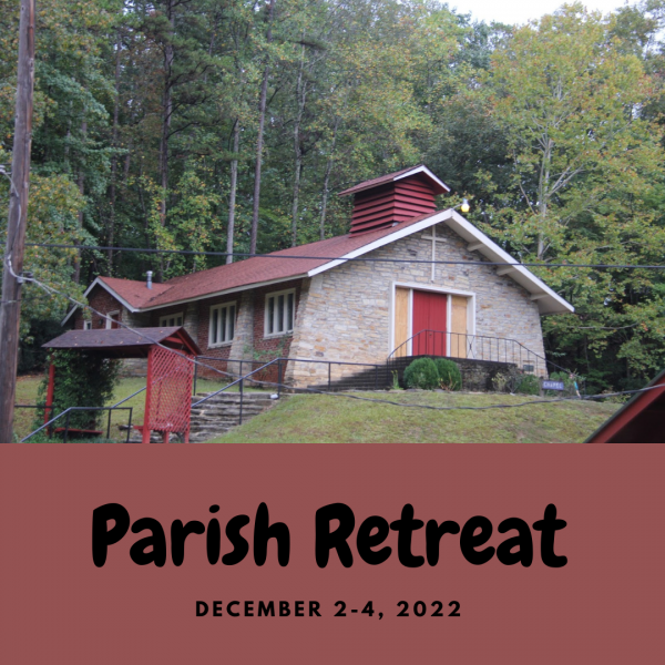 Parish Retreat Rescheduled