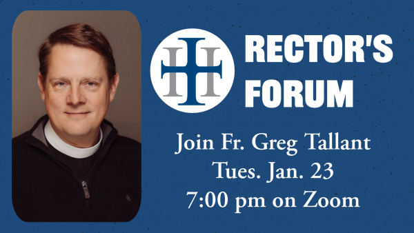 Rector's Forum Jan. 23