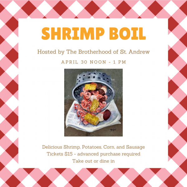 Shrimp Boil April 30